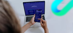 boxed lowres digital experince on screens mockup